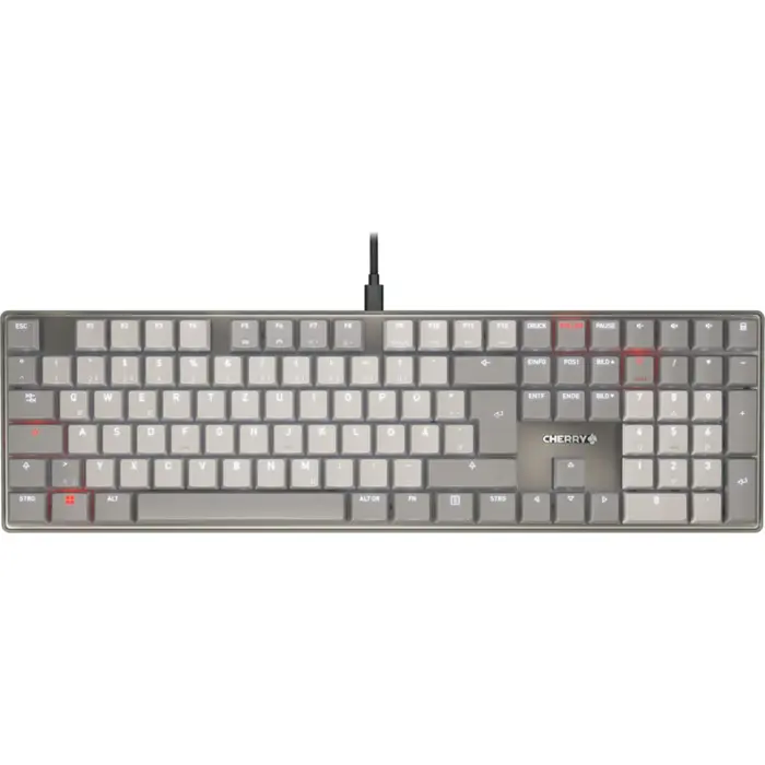 KC 500 MX LP (gray, DE layout, Cherry MX Low Profile 2.0 Ivory)