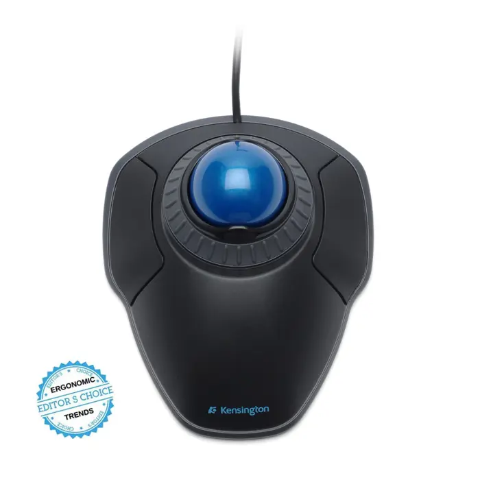 Kensington Orbit Wired Trackball with Scroll Ring