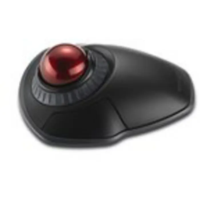 Kensington Orbit Wireless Trackball with Scroll Ring (black/red)