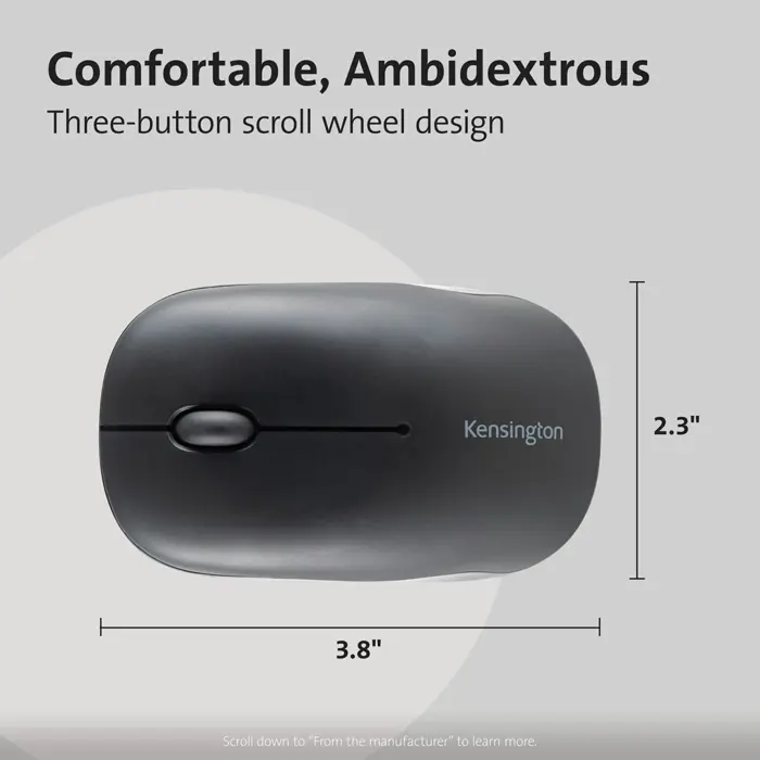 Kensington Pro Fit Bluetooth Mid-Size Mouse