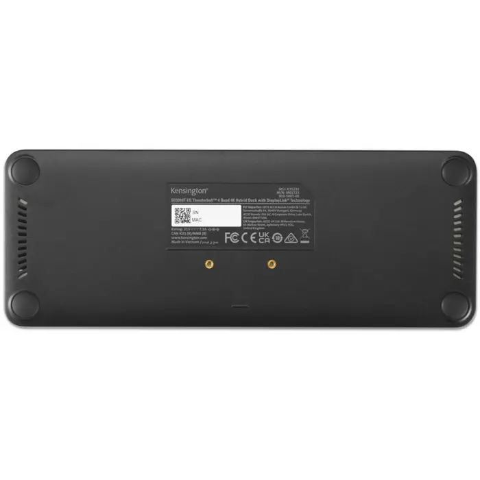 Kensington SD5920T, docking station Thunderbolt 4, USB-C, USB-A, HDMI, DP, PD