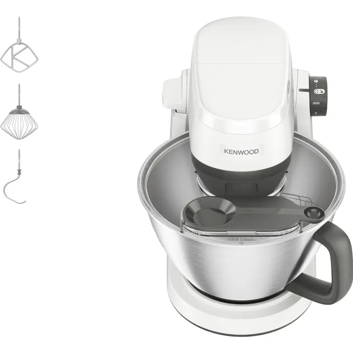 Kenwood Multi-Tasker KHC30.000WH (gray/white, 1,000 watts, 4.3 liter bowl with handle)