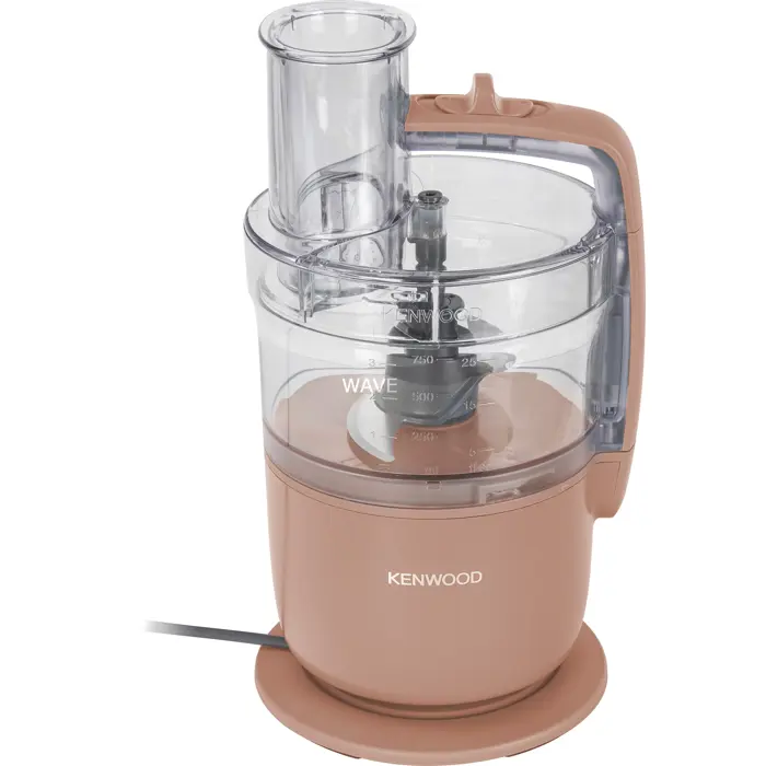 Kenwood MultiPro Go Food Processor - Terracotta (650 Watt, with 360° Express Serve)