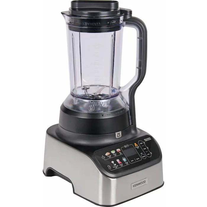 Kenwood MultiPro OneTouch Compact Food Processor (silver/black, 1,000 watts, integrated scale, blender attachment)