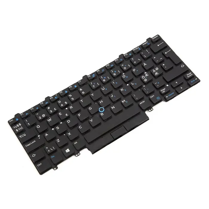 Keyboard Dell Latitude E5450/E5470/5480/5490/E7450/E7470/7480/7490;backlit, trackpoint, big enter, P/N 7TNDW
