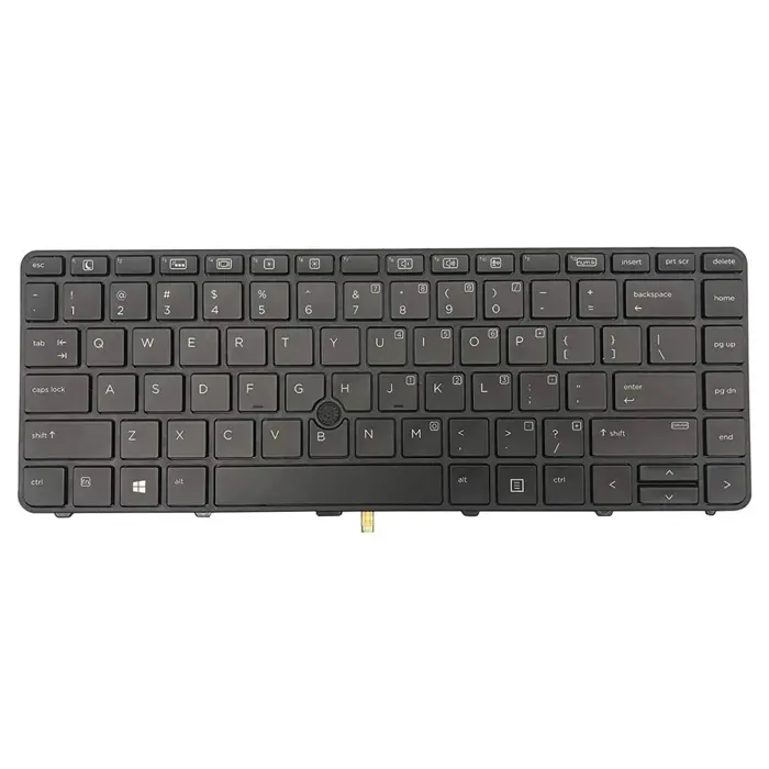 Keyboard HP 640/645 G2/G3 / 430/440 G4;backlit, trackpoint, P/N 840801-031