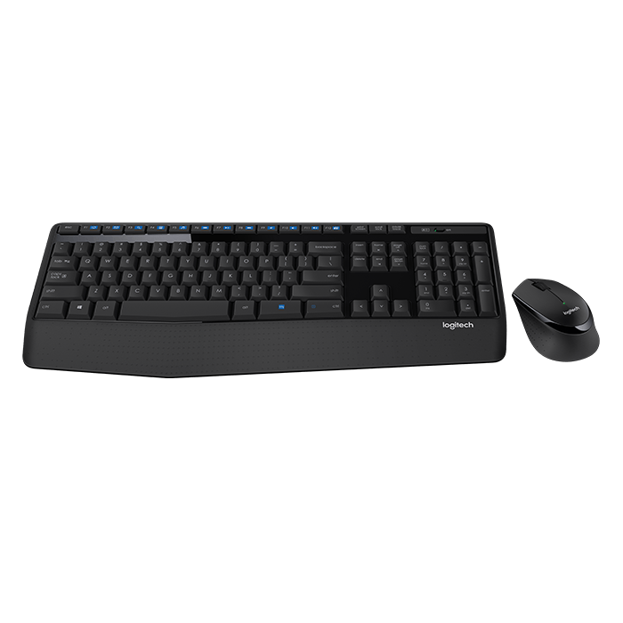 Keyboard + MOUSE Logitech Wireless Desktop MK345 Combo, SLO engraving