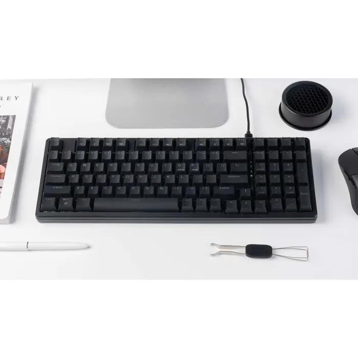 Keychron Lemokey X5 Red Backlight, Mehanička tipkovnica, Black, (+HR znakovi), X5-A3