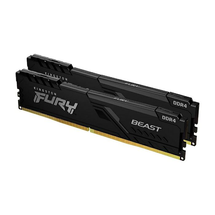 DDR4 Kingston FURY Beast, 32GB (2x16GB), 3200MHz, CL16, KF432C16BBK2/32
