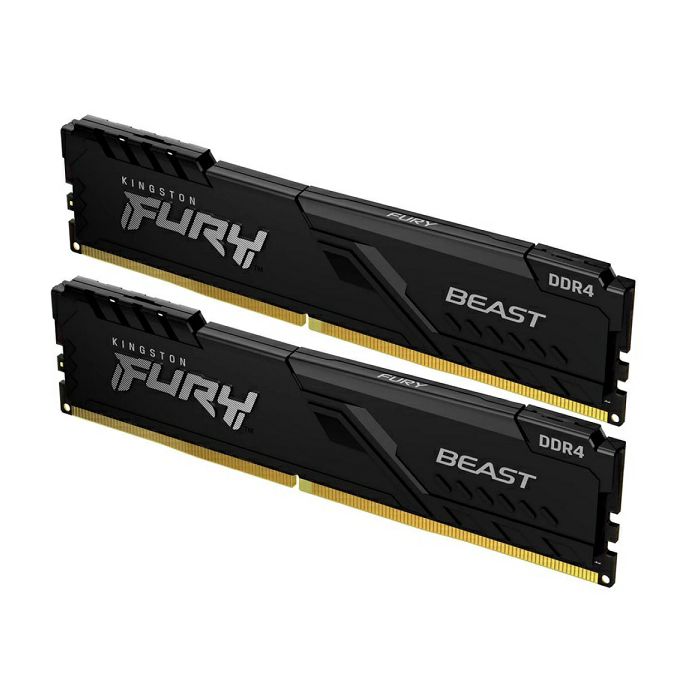 DDR4 Kingston FURY Beast, 32GB (2x16GB), 3200MHz, CL16, KF432C16BBK2/32