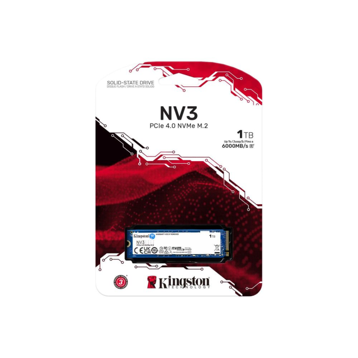 Kingston 1TB M.2 2280 PCIe 4.0 NvME SSD