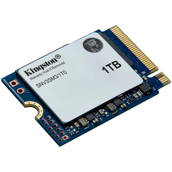 Kingston 1TB NV3 SSD M.2 2230 PCIe 4.0 NVMe, Read: 6,000/ Write: 4,000MB/s