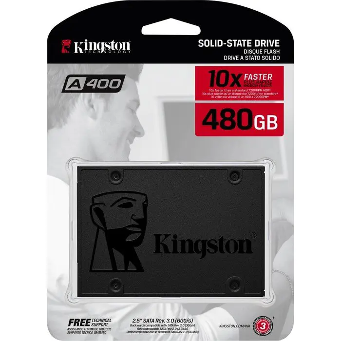 Kingston A400 960 GB - SSD - SATA - 2.5