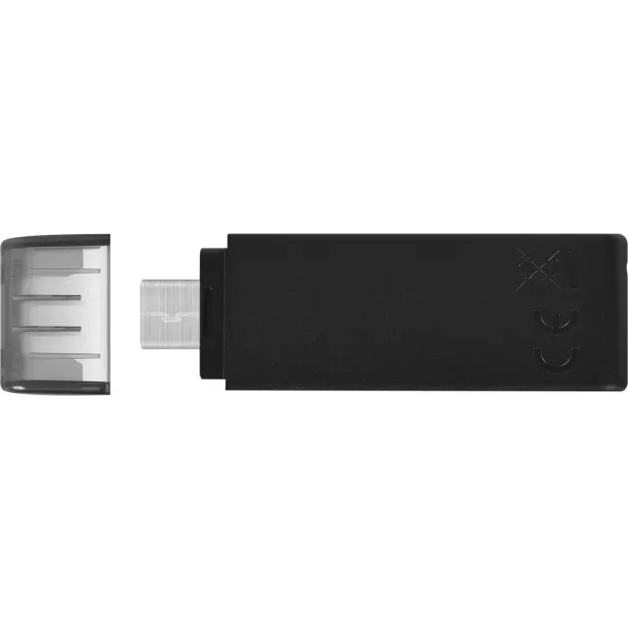 Kingston DataTraveler 70 64 GB, USB stick (black, USB-A 3.2 (5 Gbit / s))