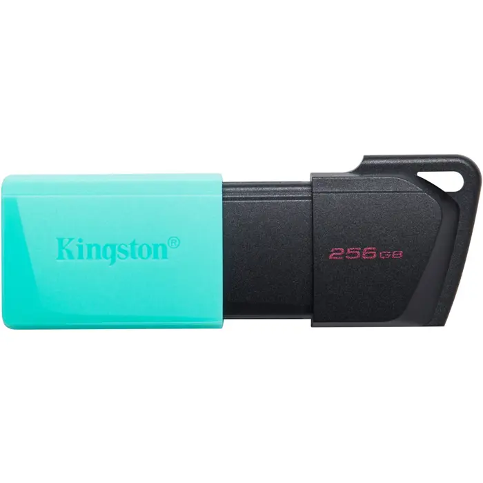 Kingston DataTraveler Exodia M 256 GB, USB stick (turquoise/black, USB-A 3.2 Gen 1)