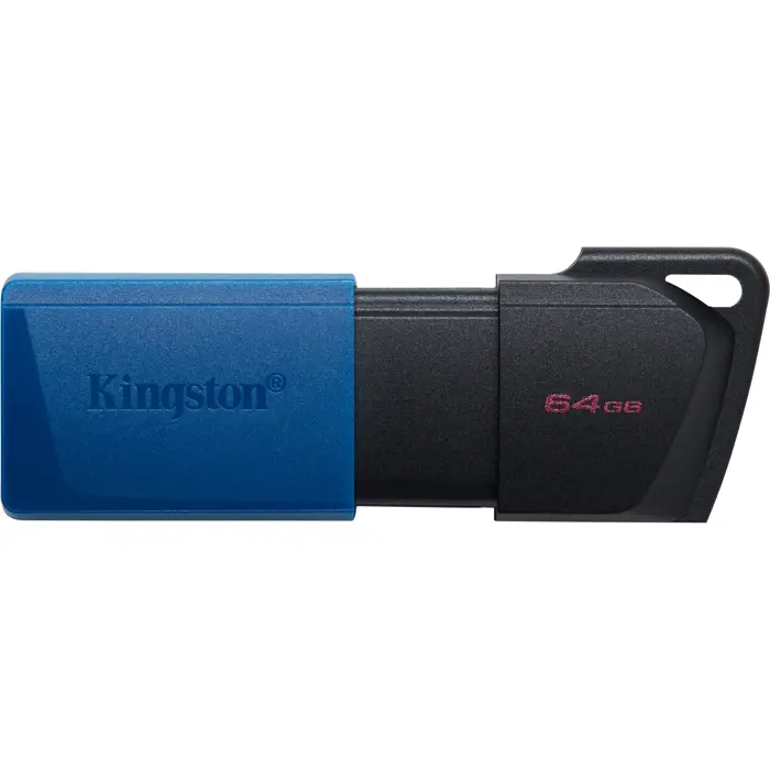 Kingston DataTraveler Exodia M 64 GB (blue/black, USB-A 3.2 Gen 1, 2 pieces)