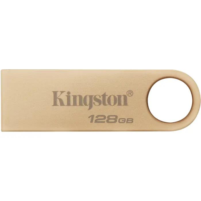 Kingston DataTraveler SE9 G3 128 GB, USB stick (gold, USB-A 3.2 Gen 1)