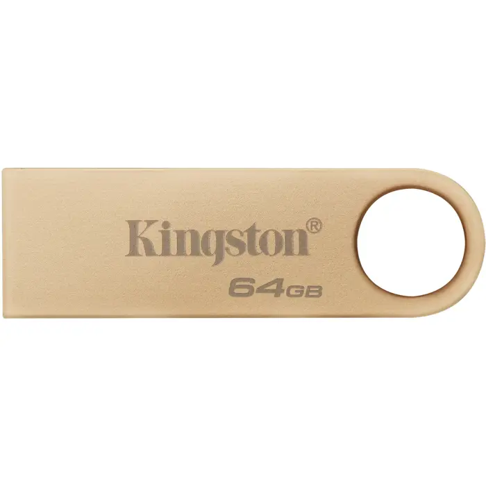 Kingston DataTraveler SE9 G3 64 GB, USB stick (gold, USB-A 3.2 Gen 1)