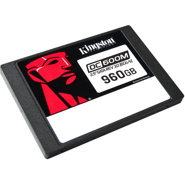 Kingston DC600M 960 GB, SSD (SATA 6 Gb/s, 2.5 design)