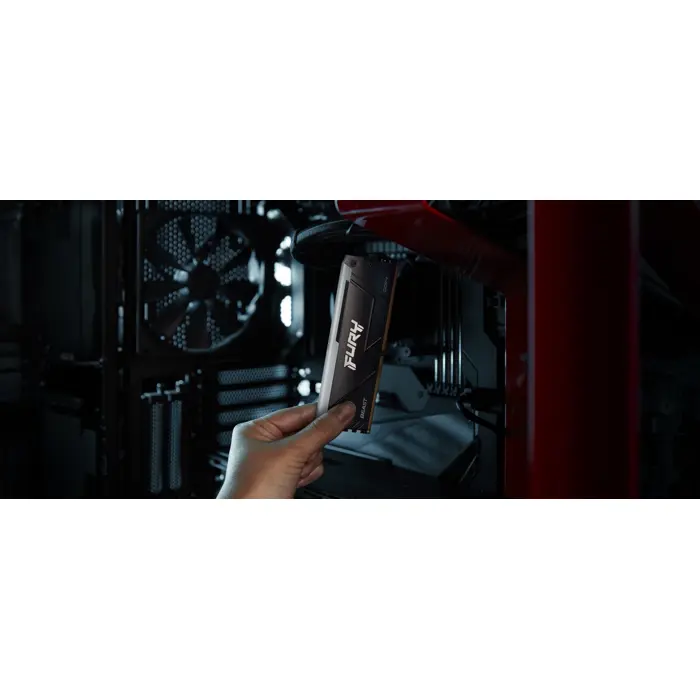 Kingston Technology FURY Beast 32GB 3200MT/s DDR4 CL16 DIMM (Kit of 2) RGB KF432C16BB2AK2/32