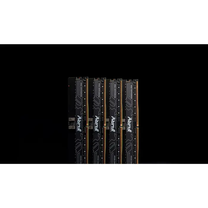 Kingston FURY DDR5 - 128GB - 6400 - CL - 32 (4x 32 GB) quad kit, RAM (black, KF564R32RBE2K4-128, Renegade Pro, INTEL XMP, AMD EXPO)