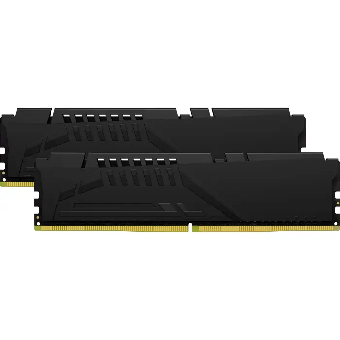 Kingston FURY DDR5 - 32GB - 6000 - CL - 36 (2x 16 GB) dual kit, RAM (black, KF560C36BBE2K2-32, FURY Beast Black, INTEL XMP, AMD EXPO)