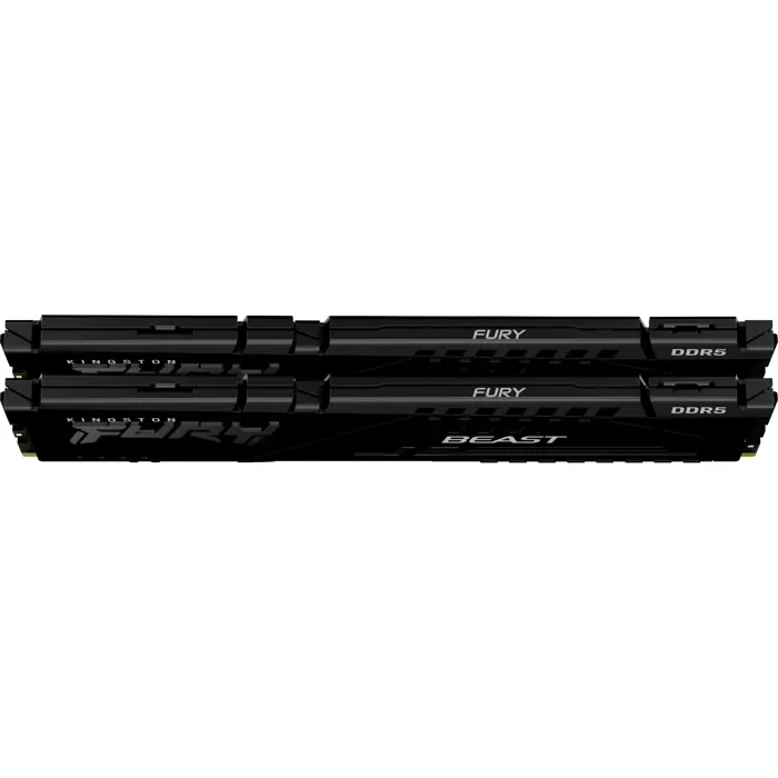 Kingston FURY DDR5 - 32GB - 6000 - CL - 36 (2x 16 GB) dual kit, RAM (black, KF560C36BBE2K2-32, FURY Beast Black, INTEL XMP, AMD EXPO)