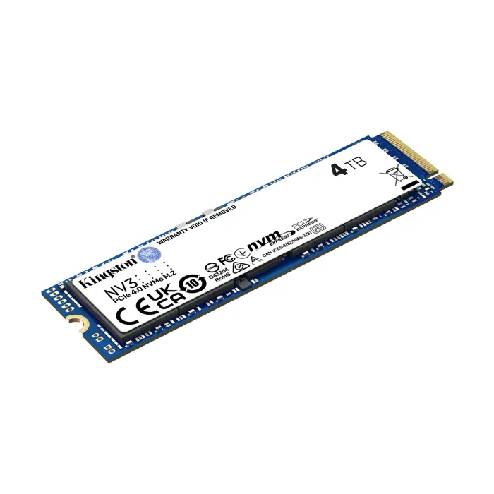Kingston NV3 4TB, SSD (PCIe 4.0 x4, NVMe, M.2 2280)