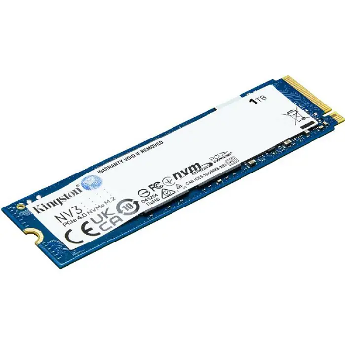 Kingston NV3 NVMe 1000GB, 1TB, R6000/W4000, M.2 2280