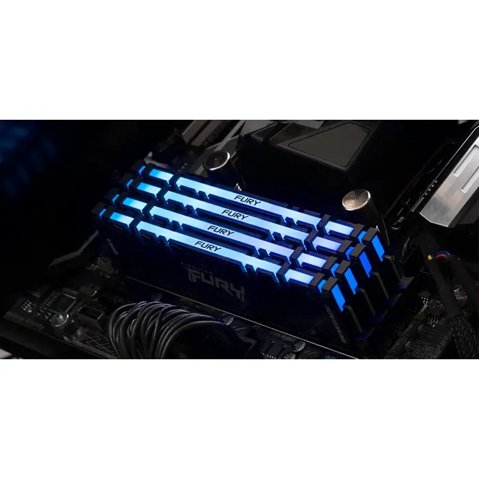 Kingston Technology FURY 16GB 3200MT/s DDR4 CL16 DIMM (Kit of 2) Renegade RGB