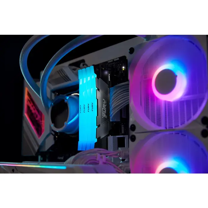 Kingston Technology FURY 16GB 3200MT/s DDR4 CL16 DIMM (Kit of 2) Renegade RGB
