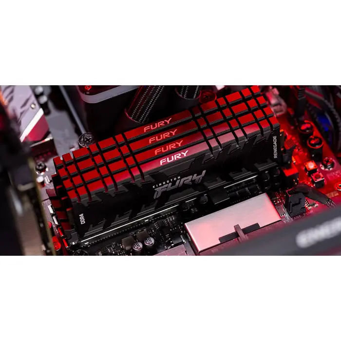 Kingston Technology FURY 16GB 3200MT/s DDR4 CL16 DIMM (Kit of 2) Renegade RGB
