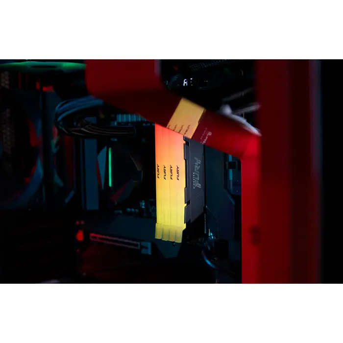 Kingston Technology FURY 16GB 3200MT/s DDR4 CL16 DIMM (Kit of 2) Renegade RGB