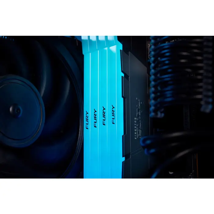 Kingston Technology FURY 16GB 3200MT/s DDR4 CL16 DIMM (Kit of 2) Renegade RGB