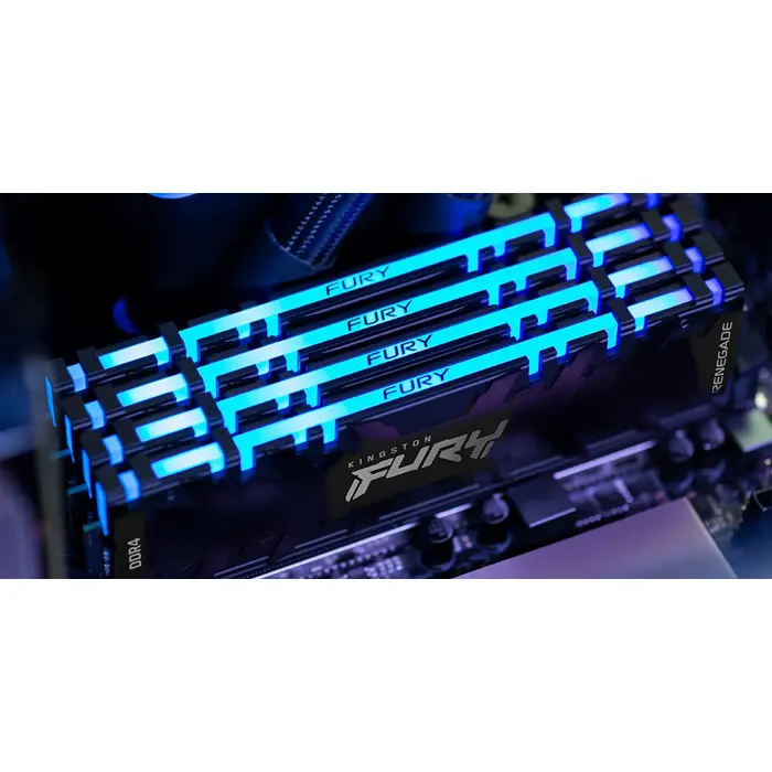 Kingston Technology FURY 16GB 3200MT/s DDR4 CL16 DIMM (Kit of 2) Renegade RGB