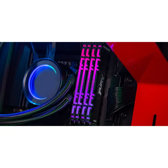 Kingston Technology FURY 16GB 4000MT/s DDR4 CL19 DIMM (Kit of 2) Renegade RGB