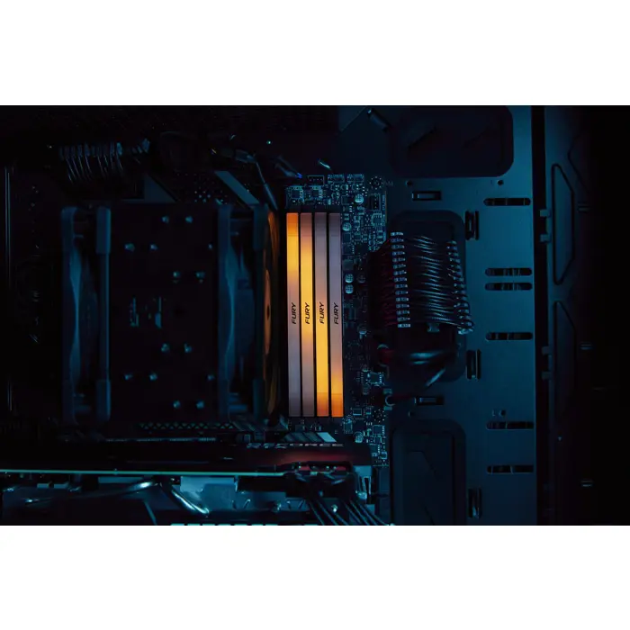 Kingston Technology FURY 16GB 4000MT/s DDR4 CL19 DIMM (Kit of 2) Renegade RGB