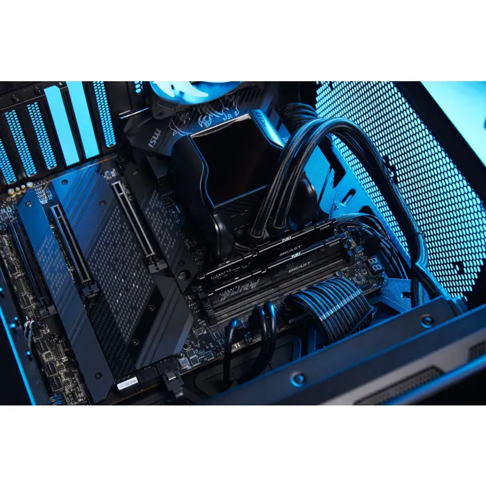 Kingston Technology FURY Beast 128GB 5600MT/s DDR5 CL40 DIMM (Kit of 2) Black