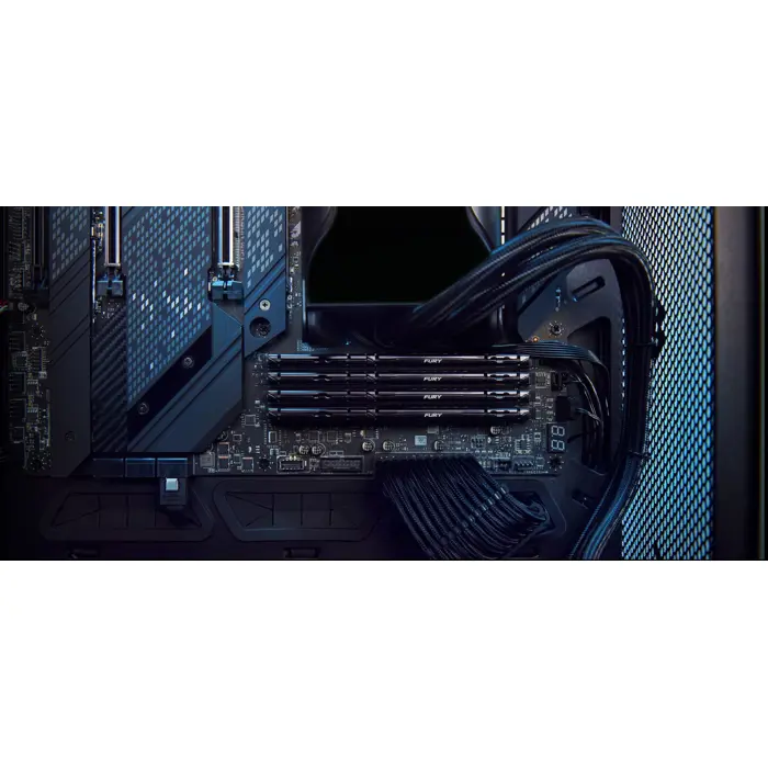 Kingston Technology FURY Beast 128GB 5600MT/s DDR5 CL40 DIMM (Kit of 2) Black