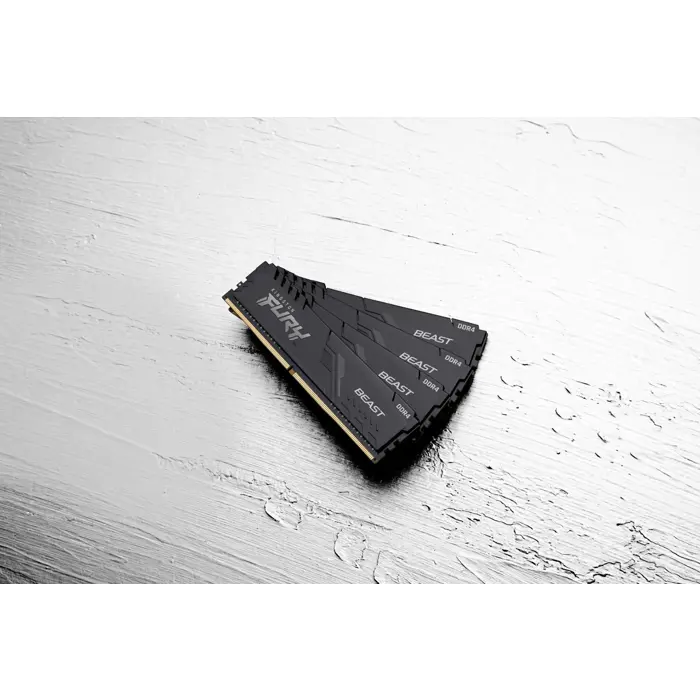 Kingston Technology FURY Beast 16GB 3200MT/s DDR4 CL16 DIMM Black