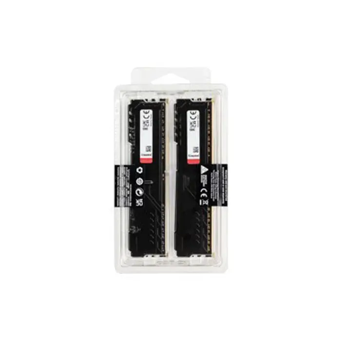 Kingston Technology FURY Beast 16GB 3200MT/s DDR4 CL16 DIMM (Kit of 2) Black