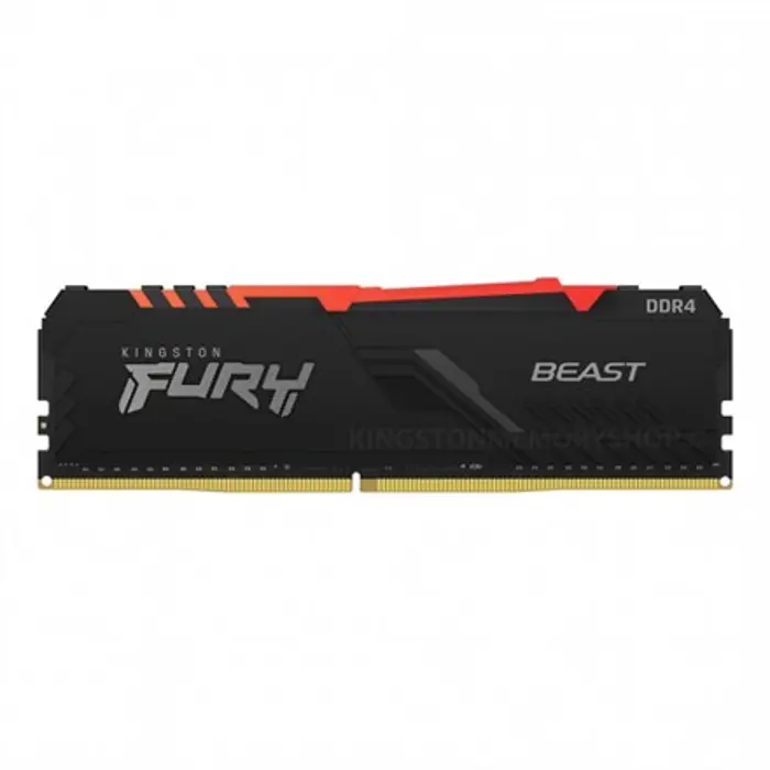 Kingston Technology FURY Beast 16GB 3200MT/s DDR4 CL16 DIMM RGB