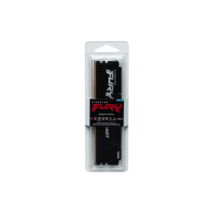 Kingston Technology FURY Beast 16GB 6000MT/s DDR5 CL36 DIMM Black EXPO