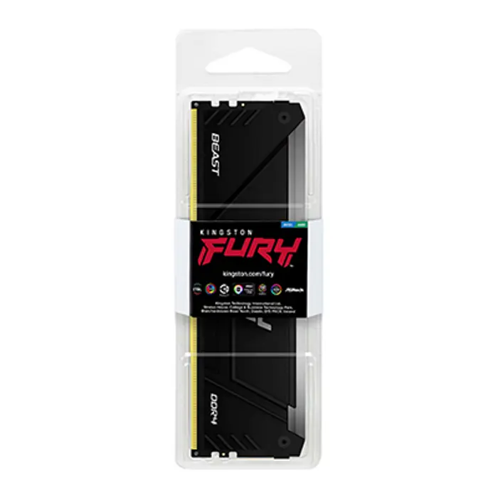 Kingston Technology FURY Beast 32GB 3200MT/s DDR4 CL16 DIMM RGB