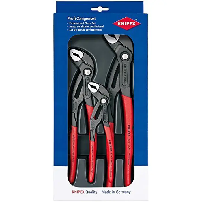Knipex 00 20 09 V02 Cobra pliers set - 3-pieces