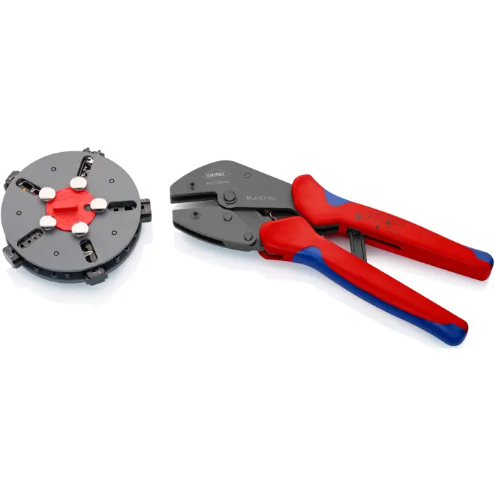 Knipex 97 33 02 crimping tool with changer magazine