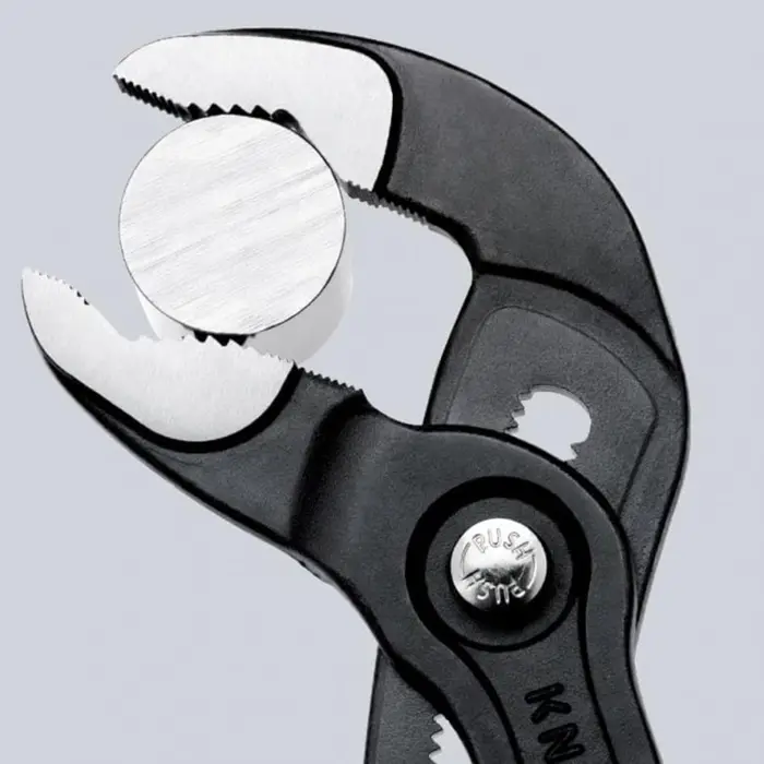 KNIPEX Cobra pipe / water pump pliers 87 03 125 (red, length 125mm, for pipes up to 1")