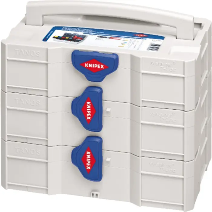 KNIPEX TANOS MINI-systainer, tool box (grey)