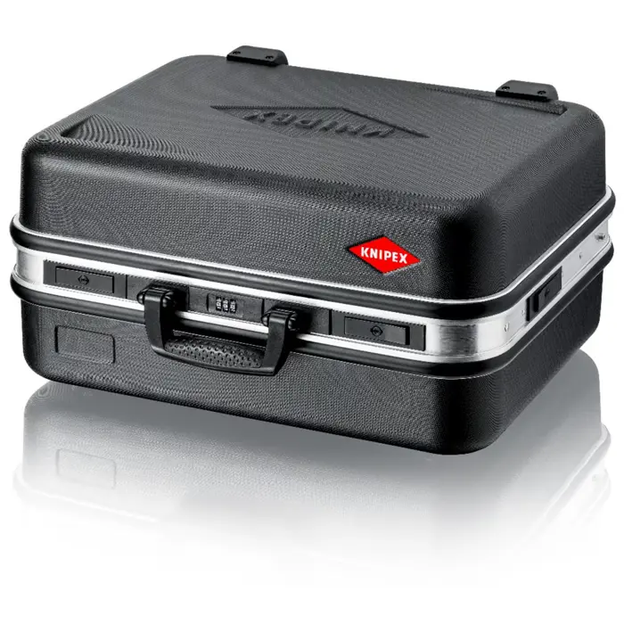 Knipex tool case "BIG Twin" 00 21 42 LE (black, all-round aluminum frame)