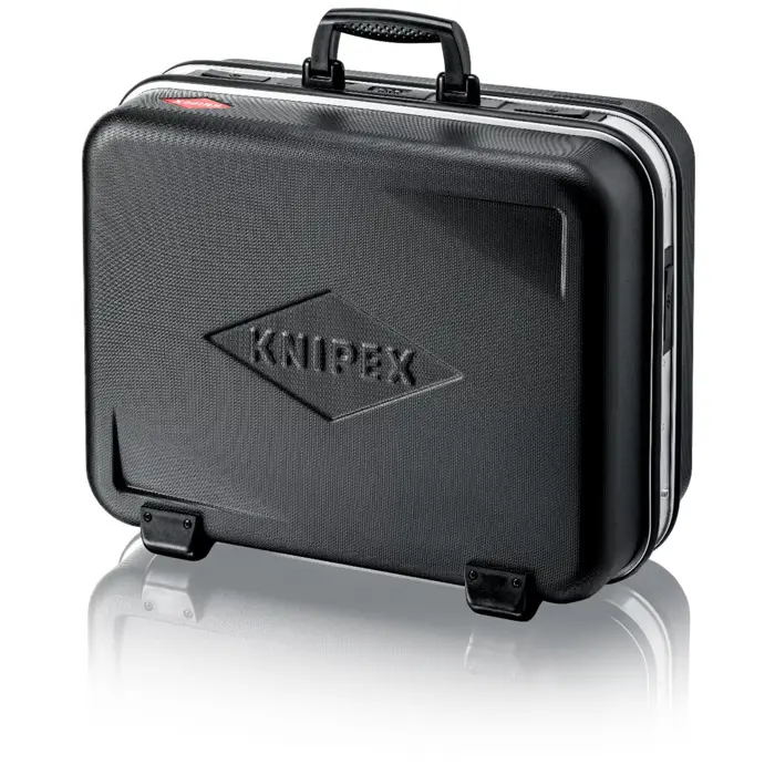 Knipex tool case "BIG Twin" 00 21 42 LE (black, all-round aluminum frame)